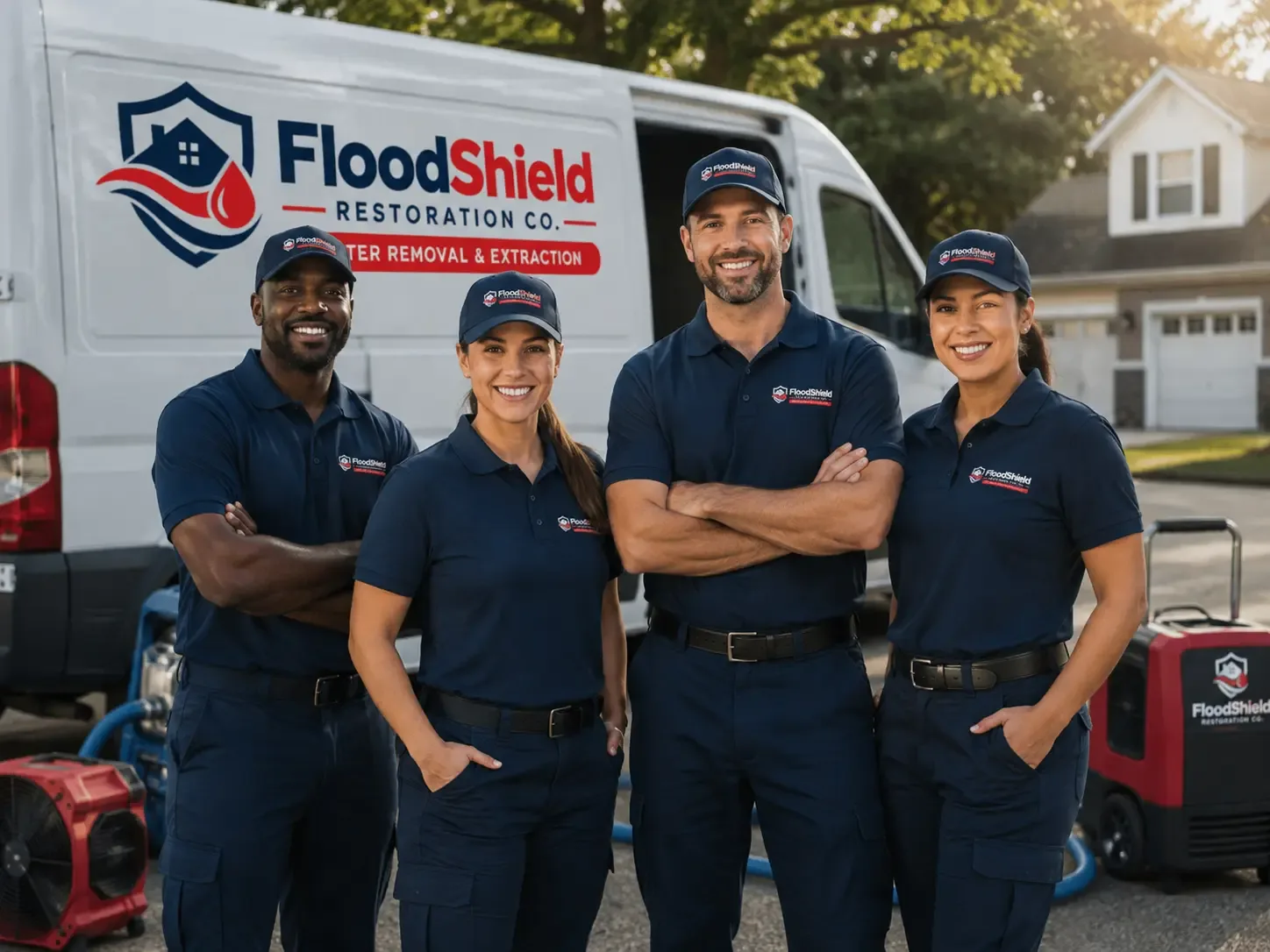 Flood Damage Restoration company in Badger, CA