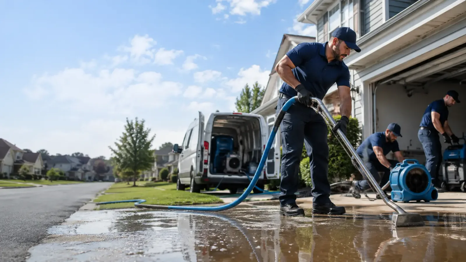 Flood Damage Restoration in Badger, CA